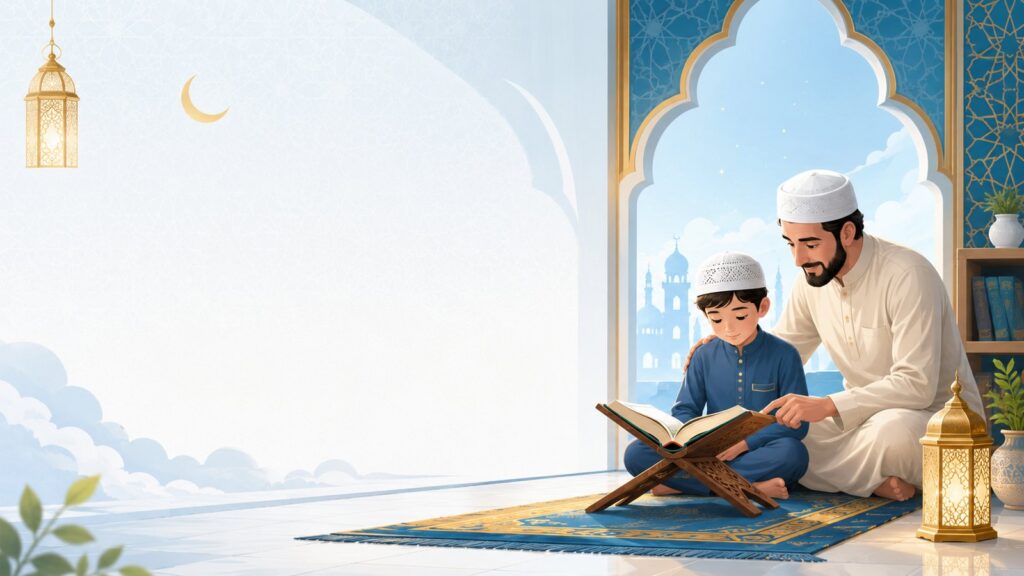 كيف يبدأ طفلك رحلة القرآن بهدوء وثقة؟