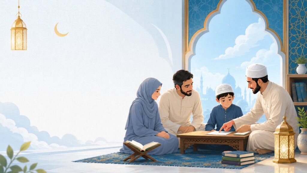 آداب طالب القرآن في الحلقة الإلكترونية